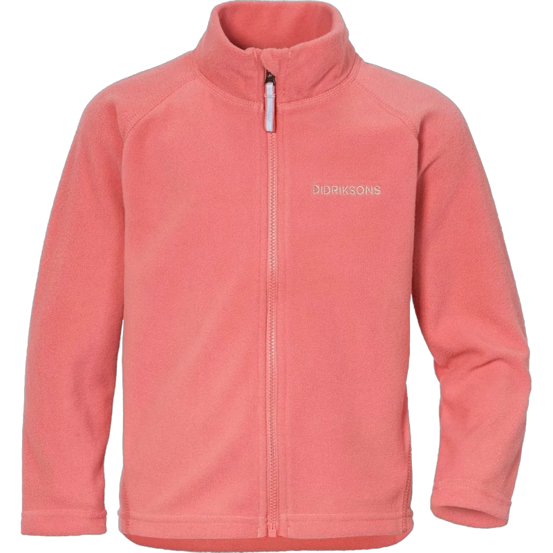 Didriksons Monte Fleecejacka, Peach Rose, 100