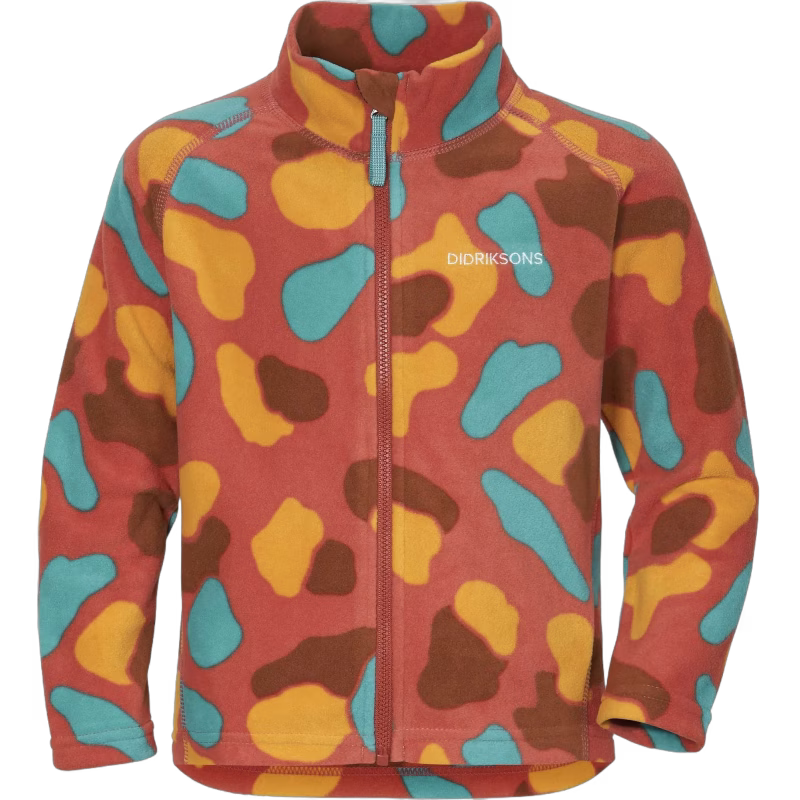 Didriksons Monte Fleecejacka, Pink Blob Camo, 80