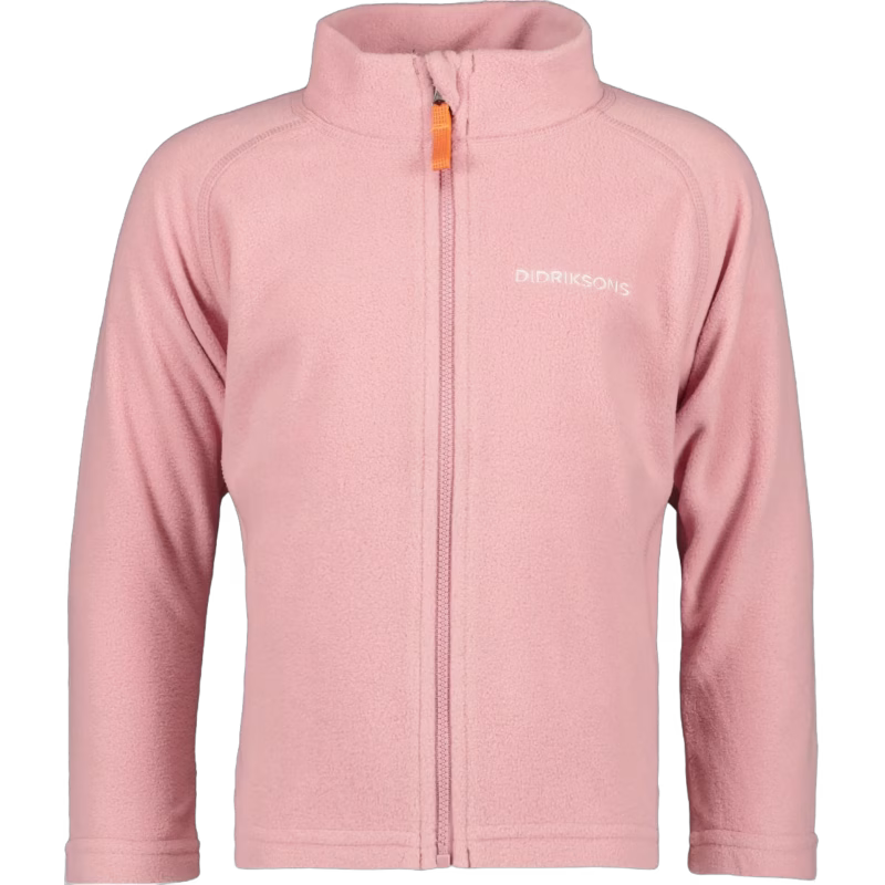 Didriksons Monte Fleecejacka, Soft Pink, 120