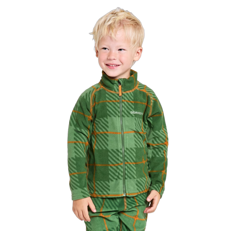 Didriksons Monte Fleecejacka, Termos Pine Green, 80