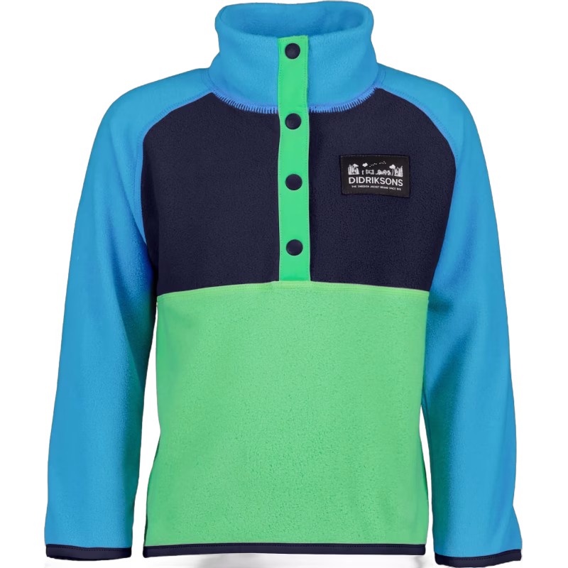 Didriksons Monte Fleecetröja, Frog Green, 80