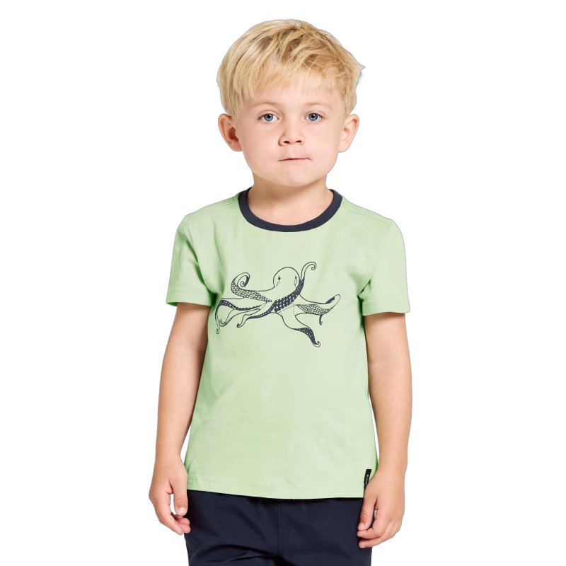 Didriksons Mynta T-shirt, Light Algae Green, 110