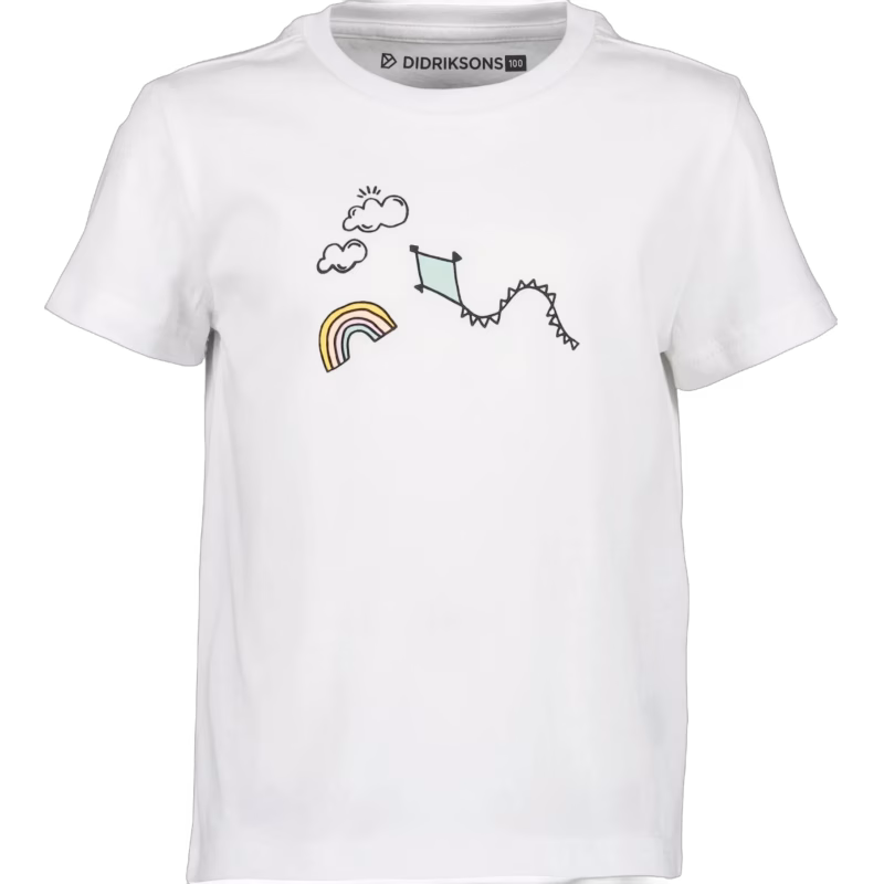 Didriksons Mynta T-shirt, Snow White, 130