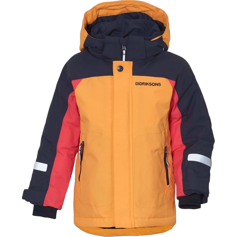 Didriksons Neptun Vinterjacka, Fire Yellow, 80