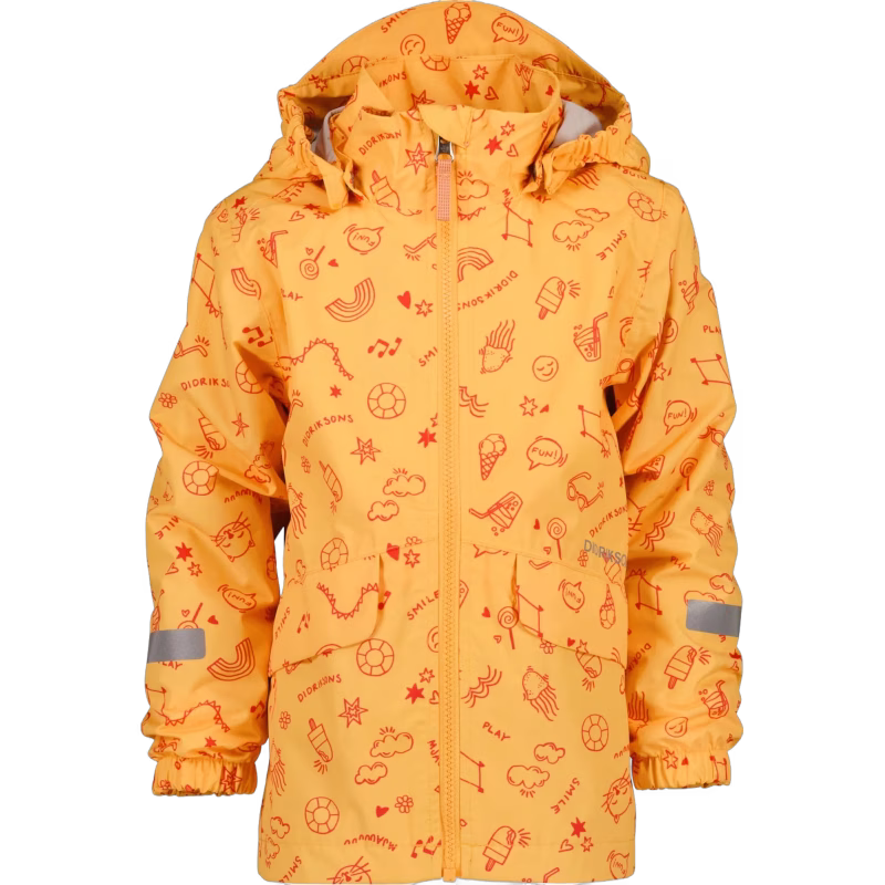 Didriksons Norma Skaljacka, Doodle Papaya Orange, 120