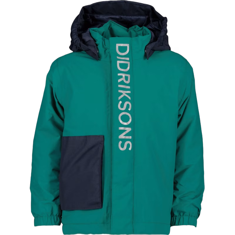 Didriksons Rio Vinterjacka, Petrol Green, 110
