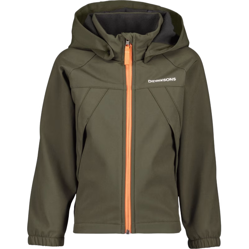 Didriksons Troel Softshelljacka, Deep Green, 110