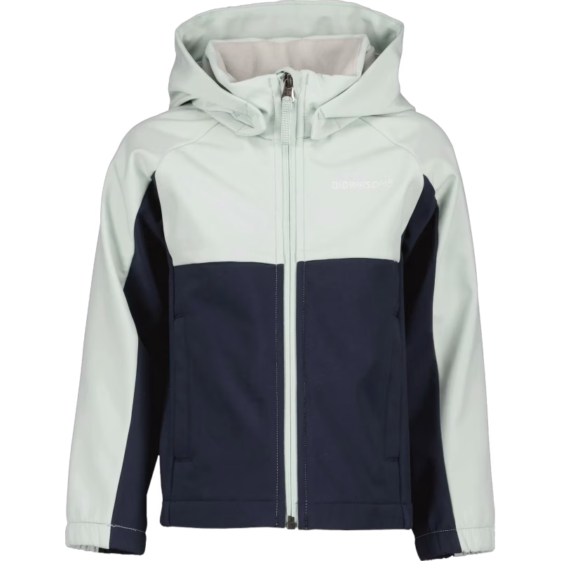 Didriksons Troel Softshelljacka, Pale Mint, 130
