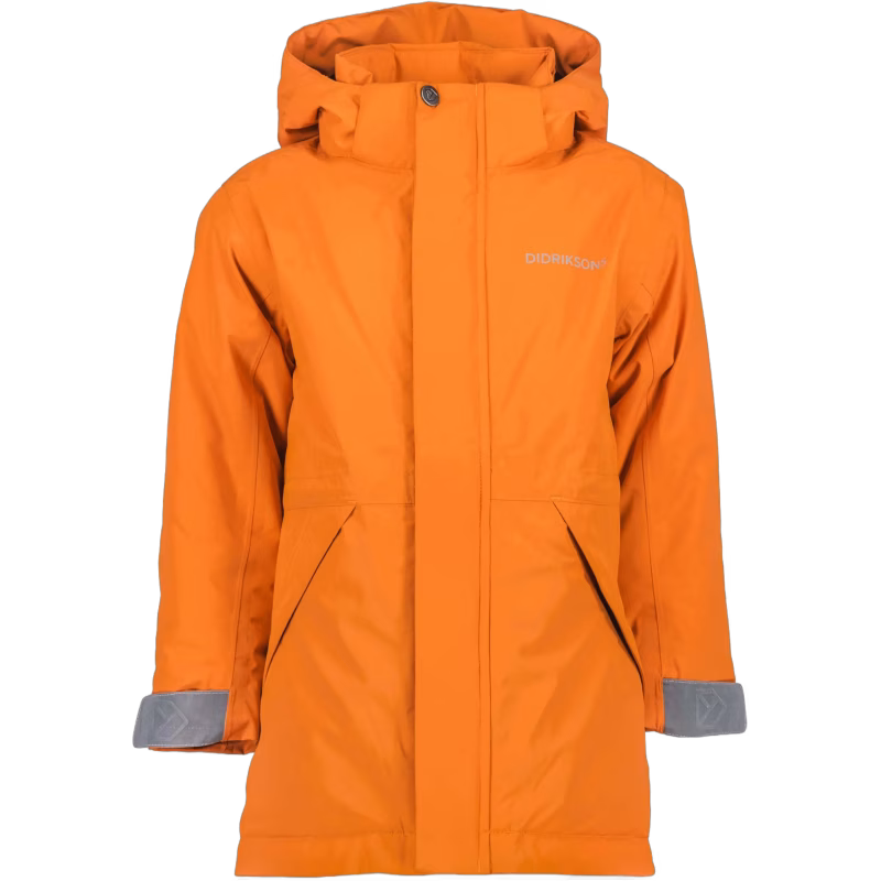 Didriksons Tundran Vinterjacka, Orange Jam, 120