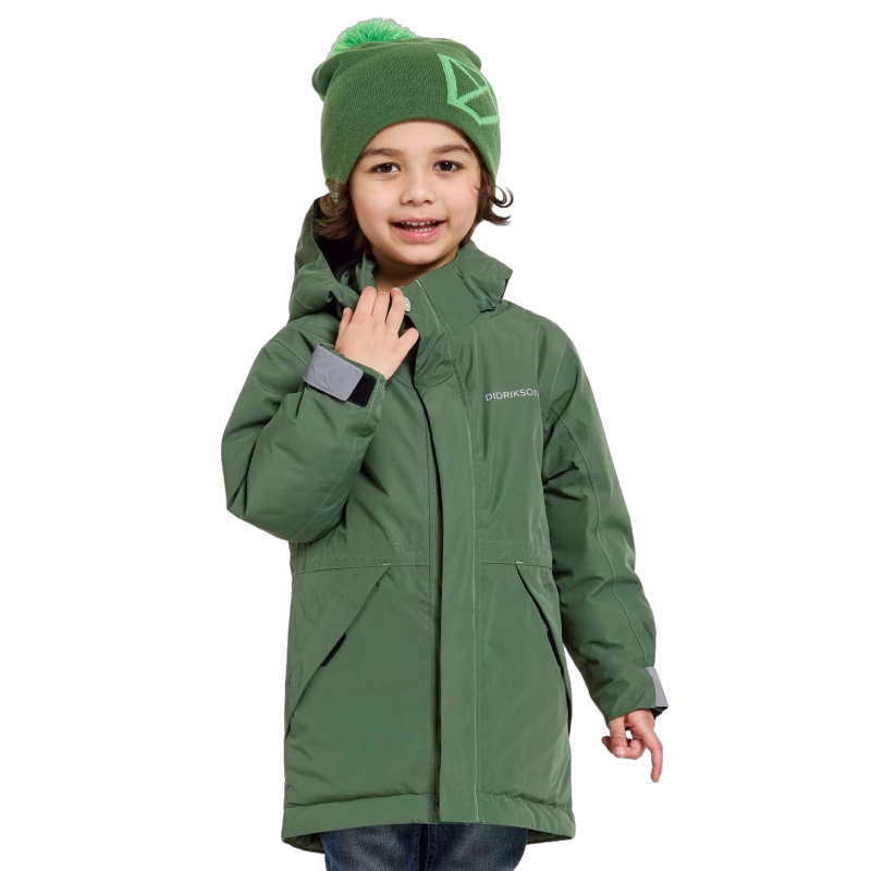 Didriksons Tundran Vinterjacka, Pine Green, 80