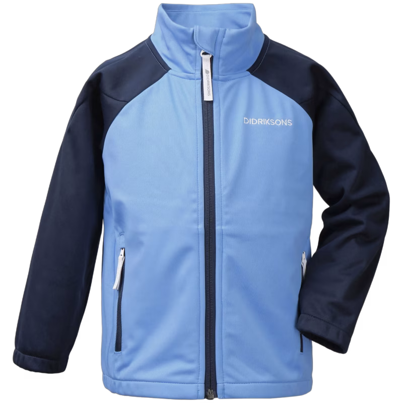 Didriksons Vinden Softshelljacka, Breeze Blue, 80
