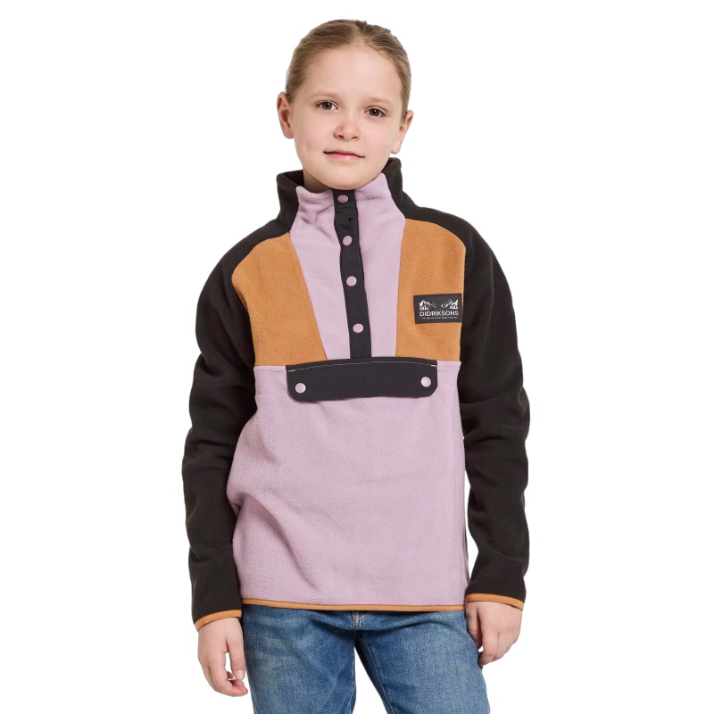 Didriksons Yokto Fleecetröja, Dusty Lilac, 150