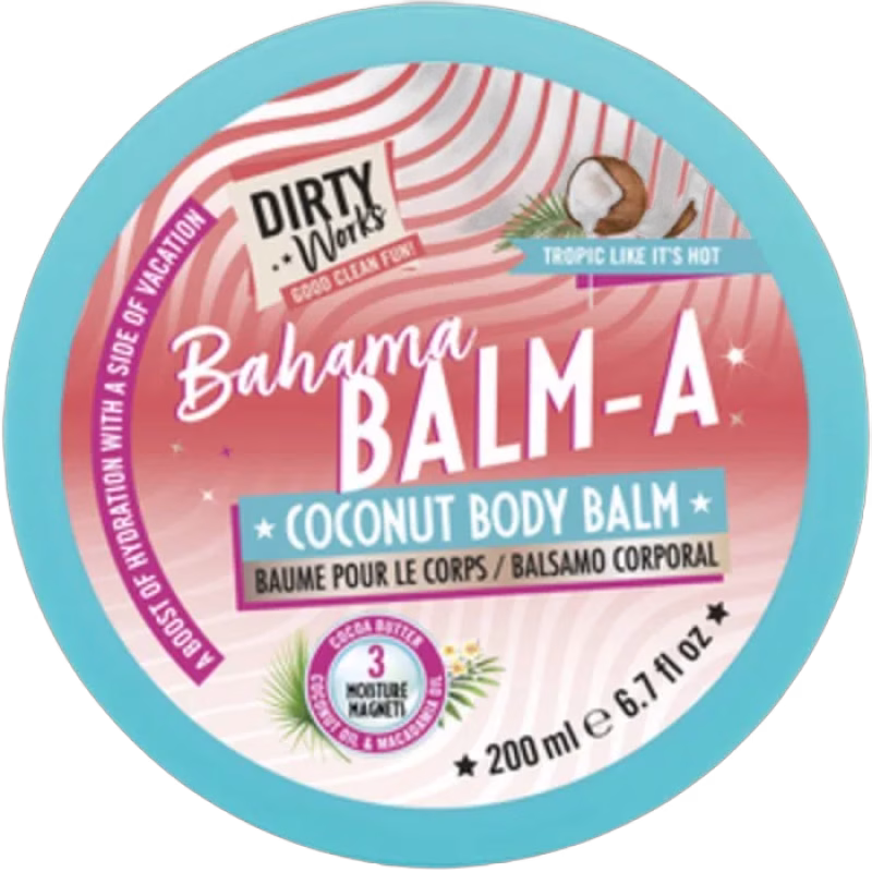 Dirty Works Bahama Balm-A Coconut Body Balm 200 ml