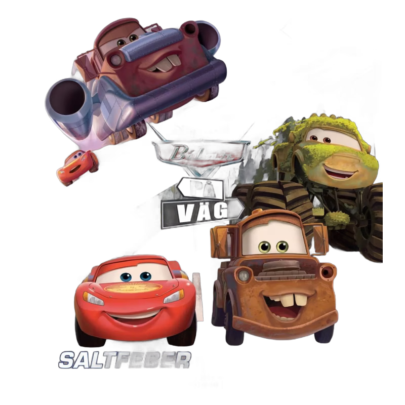 Disney Bilar På väg 2-i-1