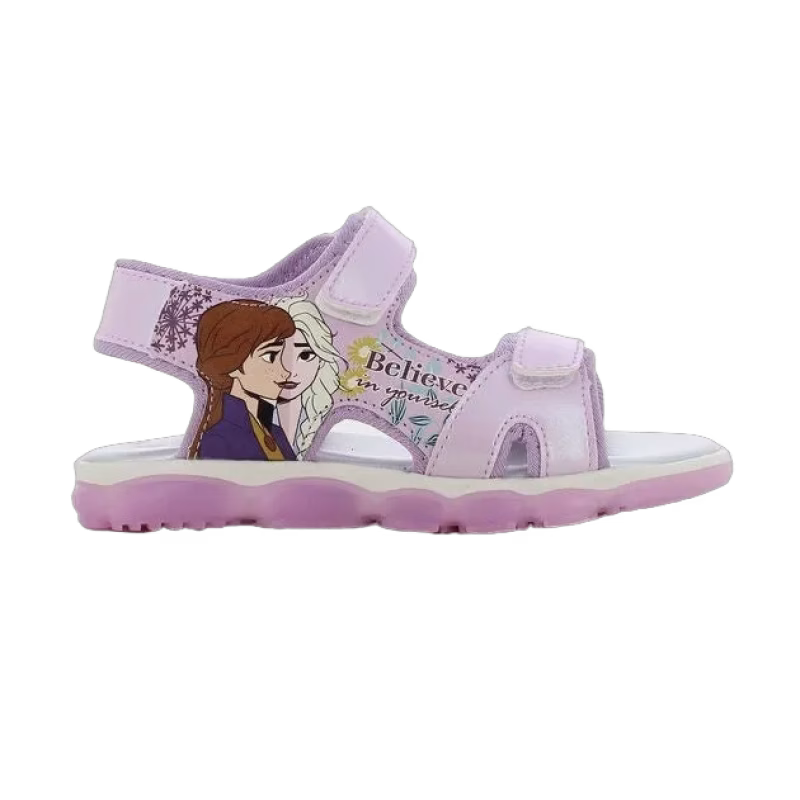 Disney Frozen Blinkande Sandaler, Lilac, 27