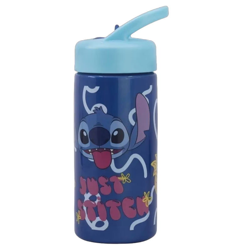 Disney Lilo and Stitch Sipper Vattenflaska 410 ml, Blue