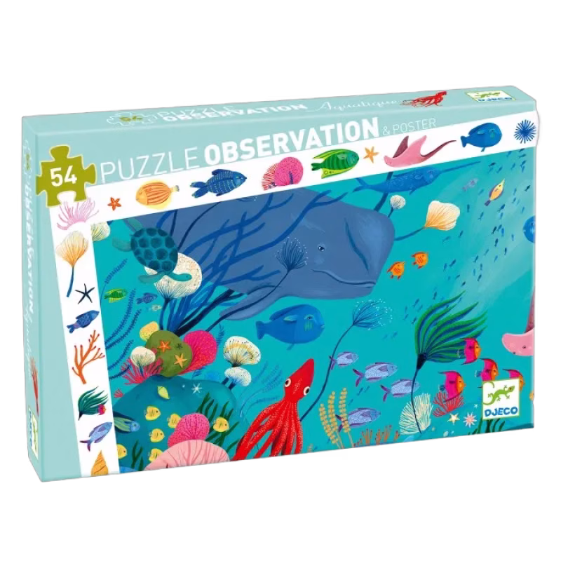Djeco Pussel Aquatic (54-bitar)