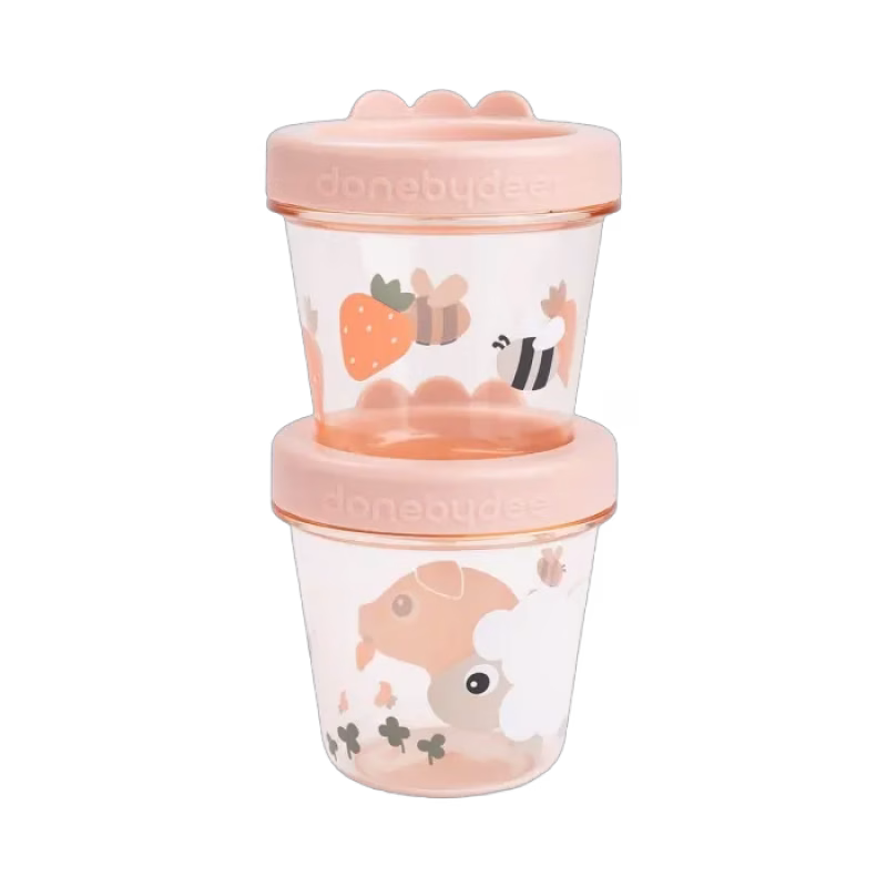 Done By Deer Snack Box 2-pack Tiny Farm (Powder)