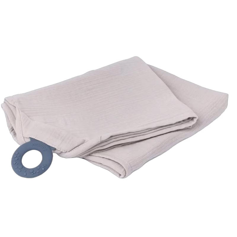 Doomoo Snuttefilt med Bitring Quilt, Beige