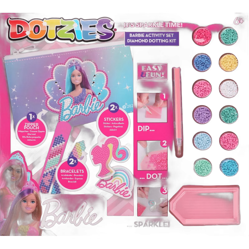 Dotzies Barbie Diamantmålningsset