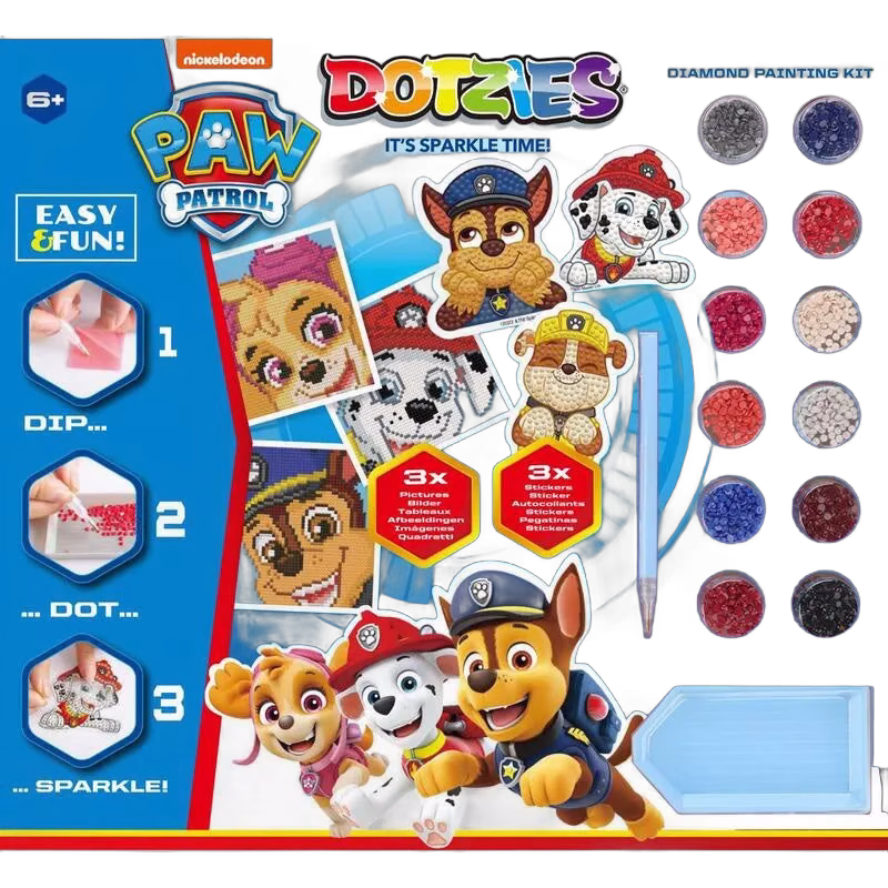 Dotzies Paw Patrol Diamantmålningsset