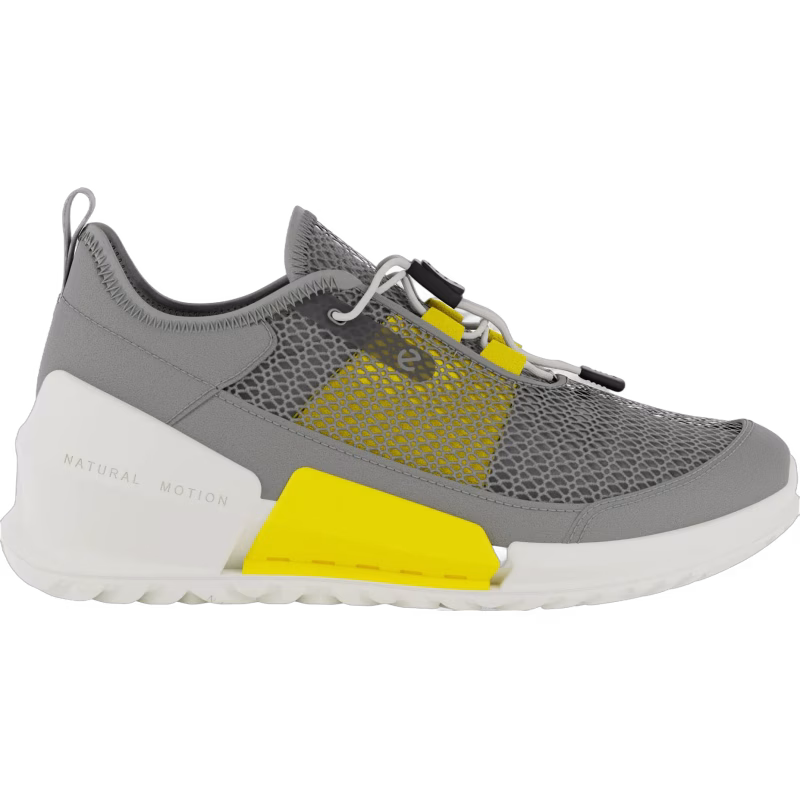 Ecco Biom K1 BREATHRU Sneakers, Wild Dove/Buttercup, 30
