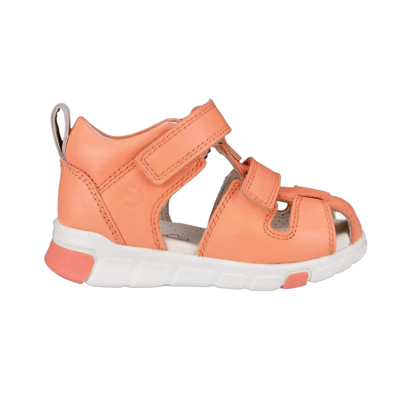 Ecco Mini Stride Sandaler, Coral, 20