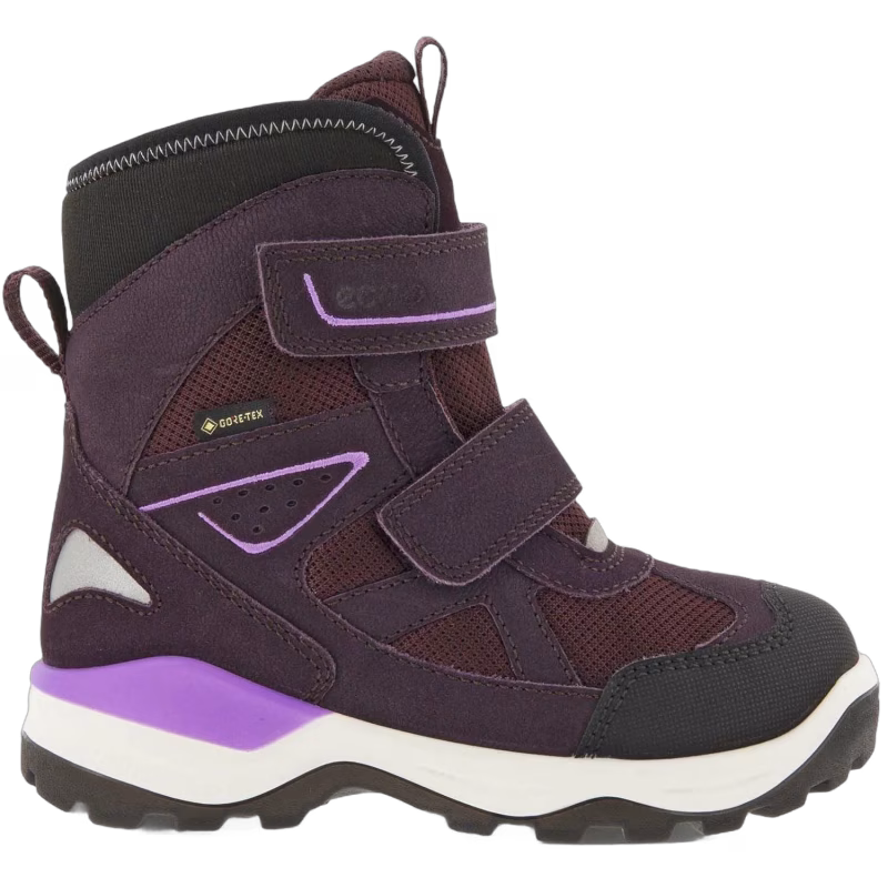 Ecco Snow Mountain GTX Vinterkängor, Black/Fig, 30 - Bäst i test