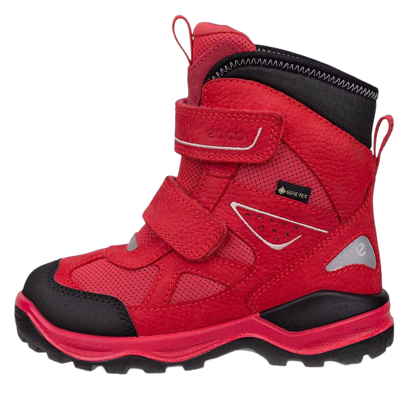 Ecco Snow Mountain GTX Vinterkängor, Black/Teaberry, 31