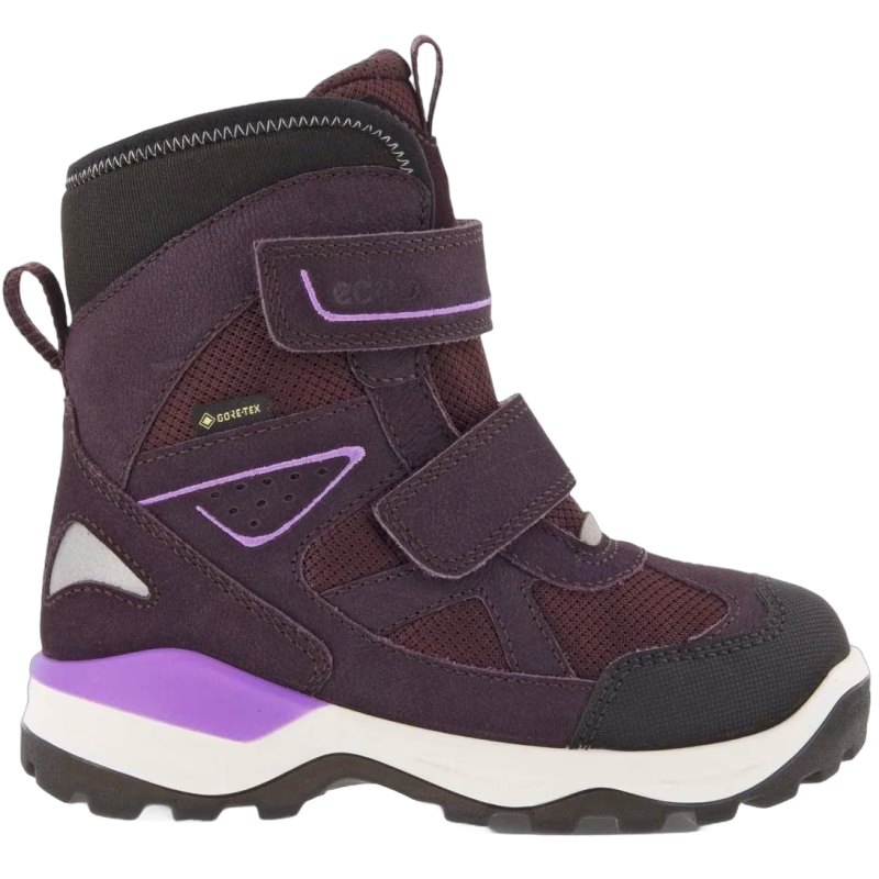 Ecco Snow Mountain GTX Vinterkängor Jr, Black/Fig, 38 - Bäst i test