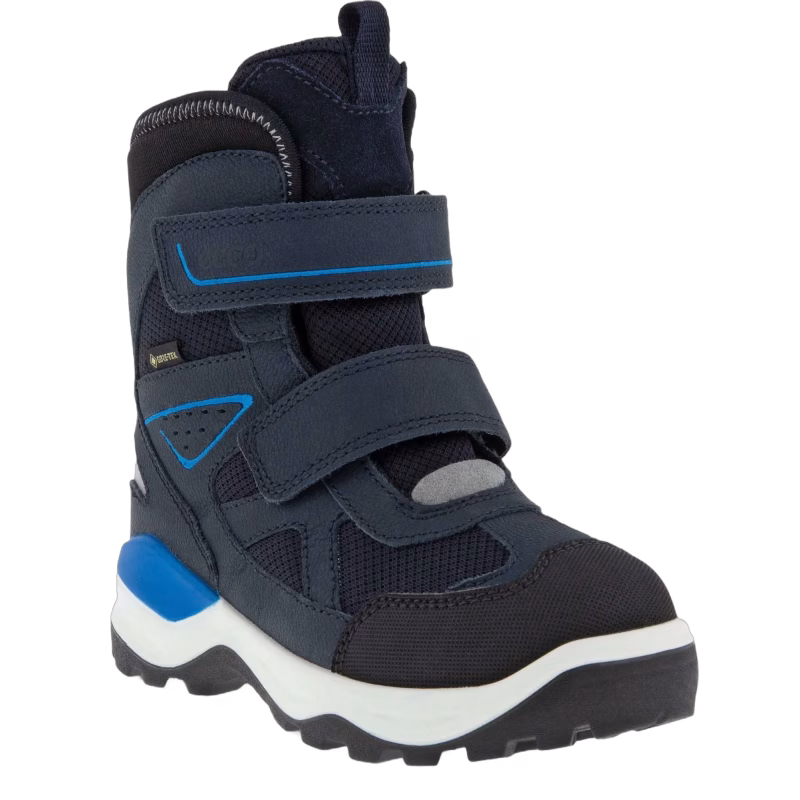 Ecco Snow Mountain GTX Vinterkängor Jr, Black/Night Sky, 38 - Bäst i test