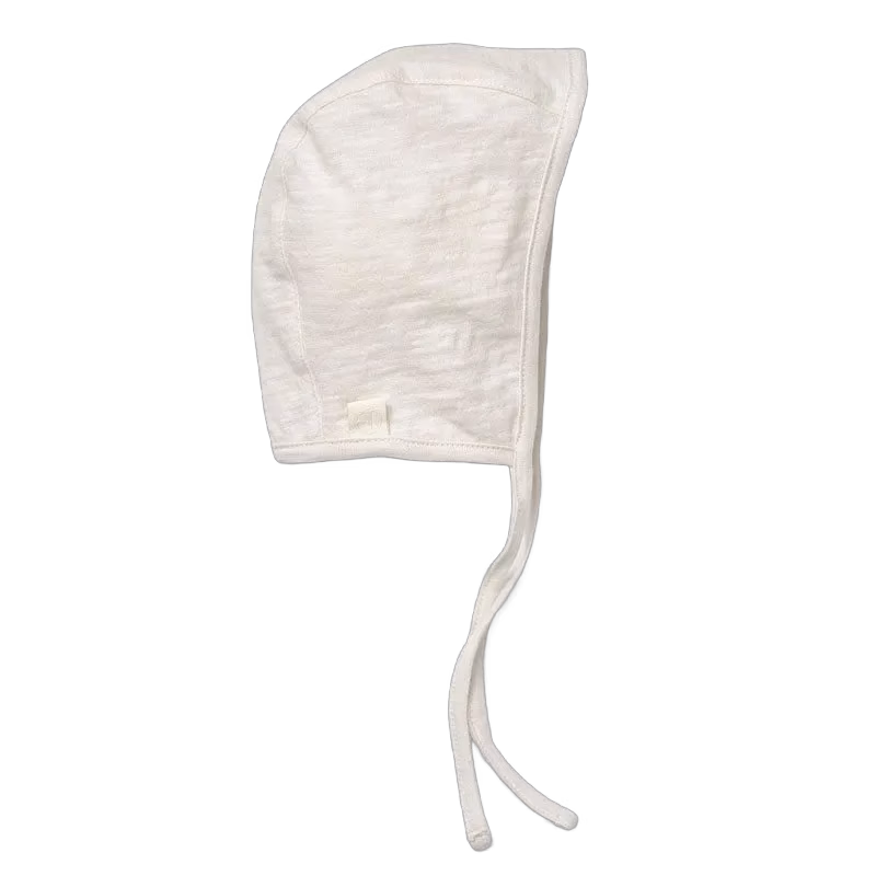 Elodie Details babymössa jersey vanilla white, 0-3 mån