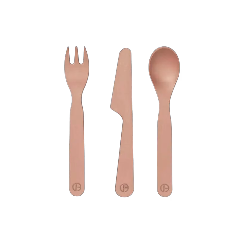 Elodie Details bestick 3 delar, soft terracotta