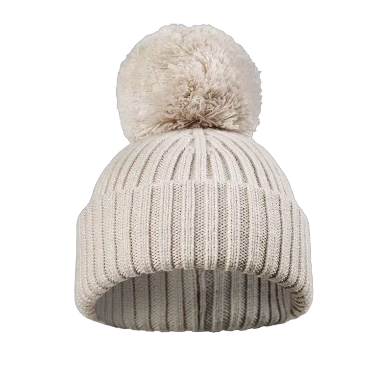 Elodie Details ullmössa Creamy White, 0-6 mån