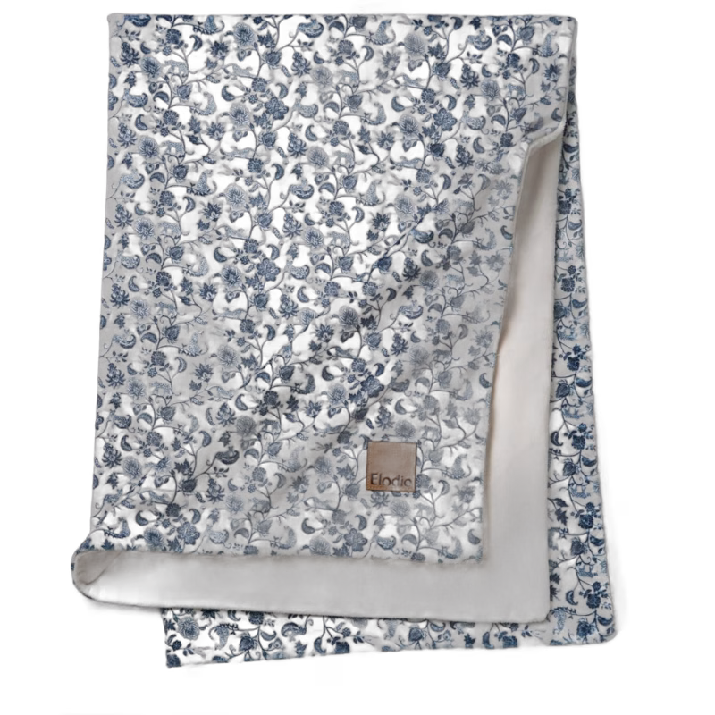Elodie Pearl Velvet Filt, Garden Leo Toile