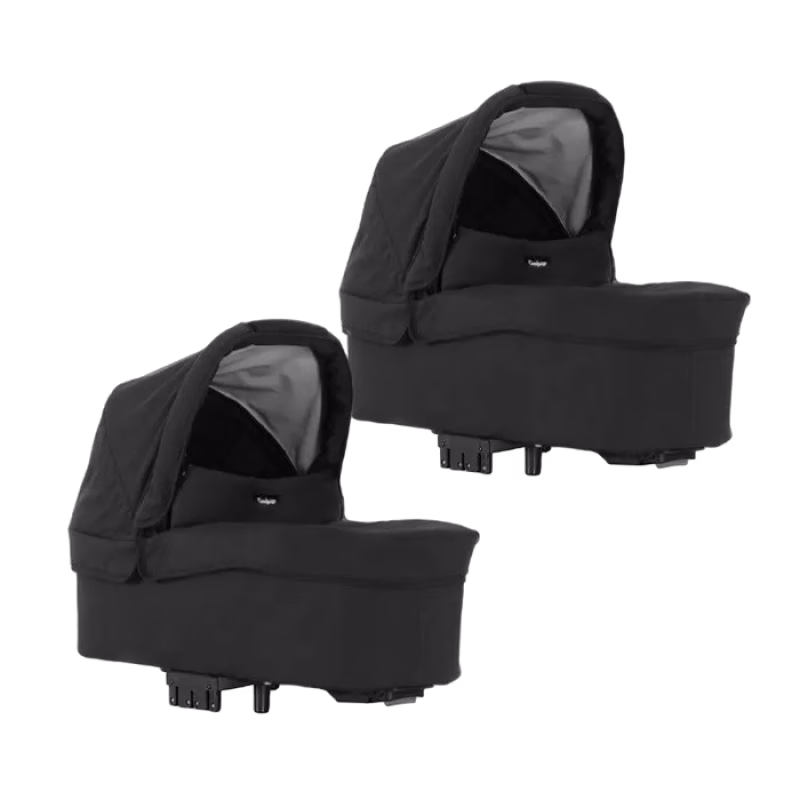 Emmaljunga NXT Twin Classic Liggdelar Black (2 st)