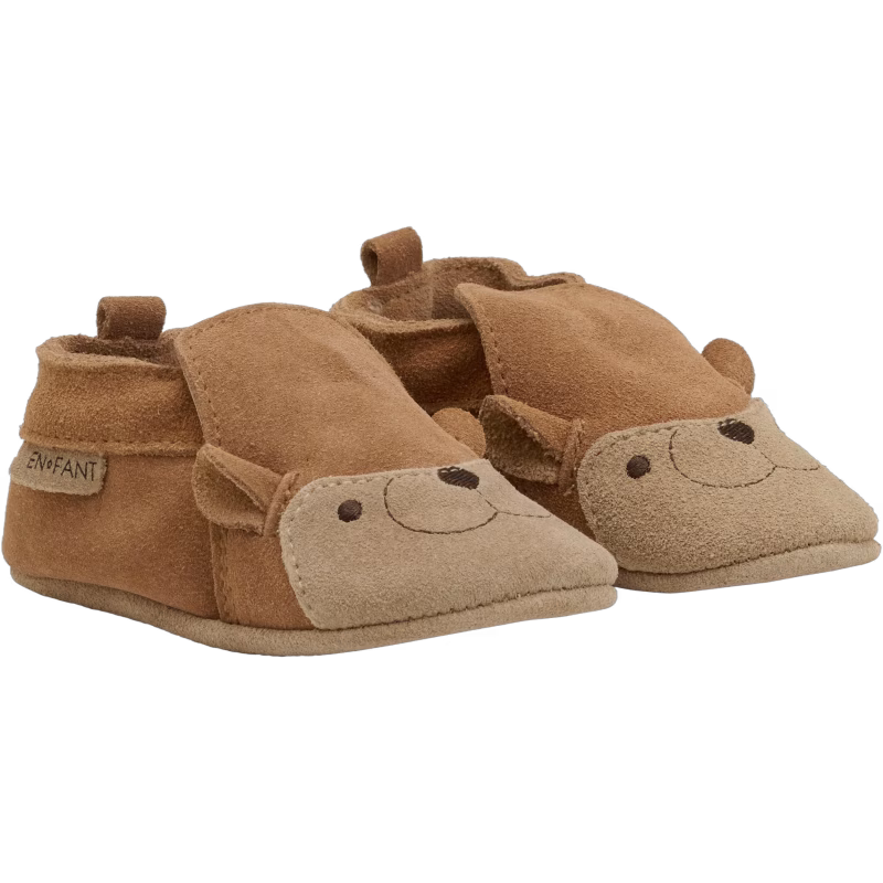 EN FANT Innetofflor Animal, Mocha Mousse, 20