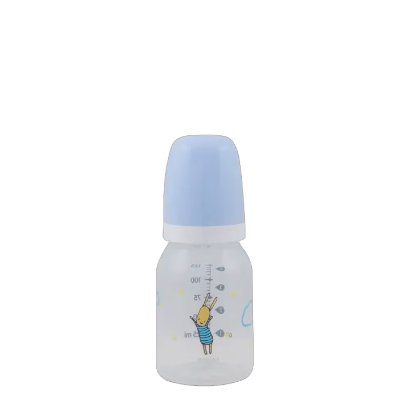Esska Reko Nappflaska 125 ml (Ljusblå Hoppis)