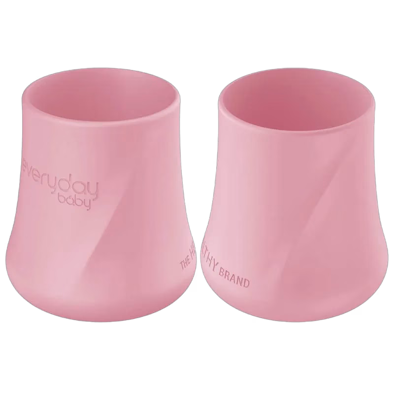 Everyday Baby silikonmugg 2-p, purple rose
