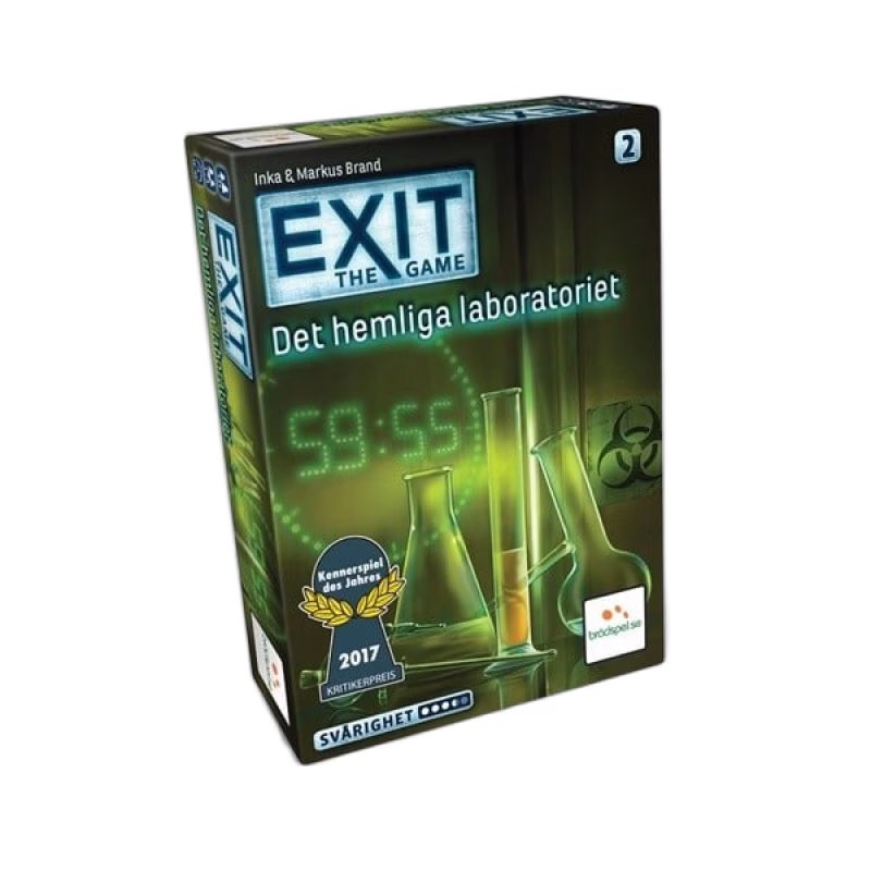 EXIT the Game Det Hemliga Laboratoriet (2)