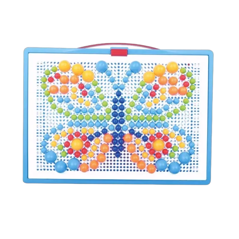 Färgmosaik Pegtavla