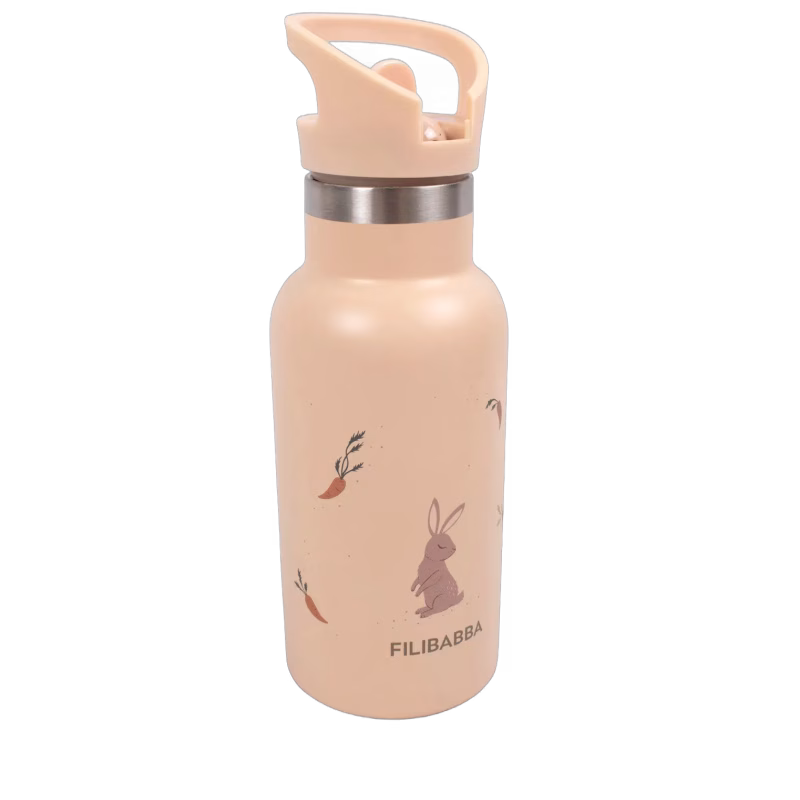 FILIBABBA Carrot Thief Vattenflaska 350 ml, Beige