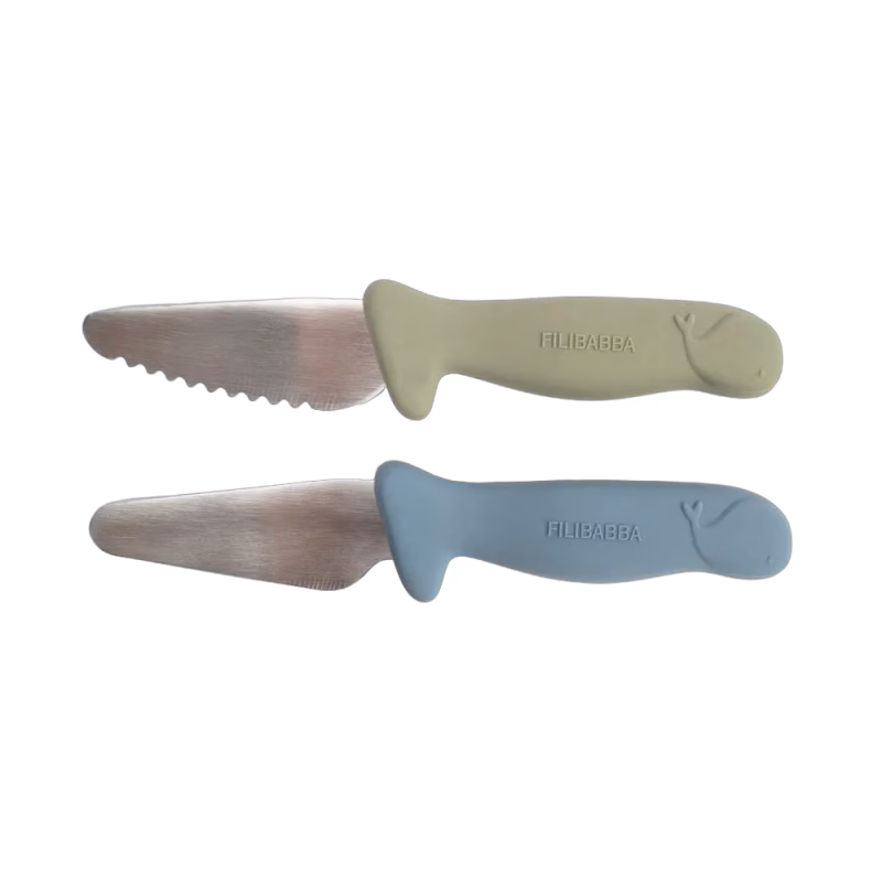Filibabba Knivset 2-pack Powder Blue/Green