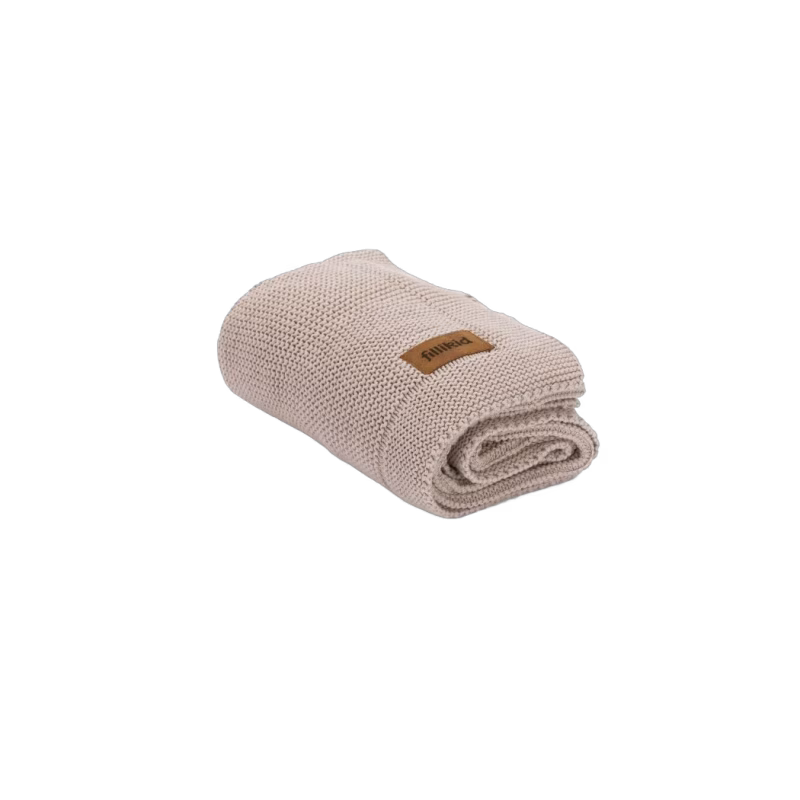 Fillikid babyfilt bomull (Taupe)