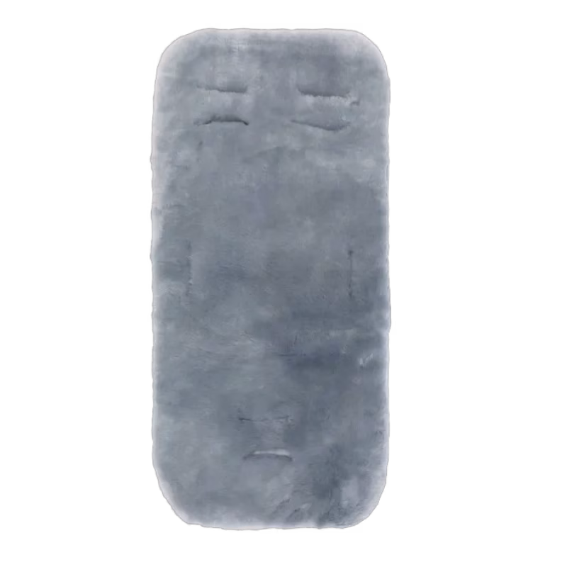 Fillikid Barnvagnsdyna Lammskin (Grå)