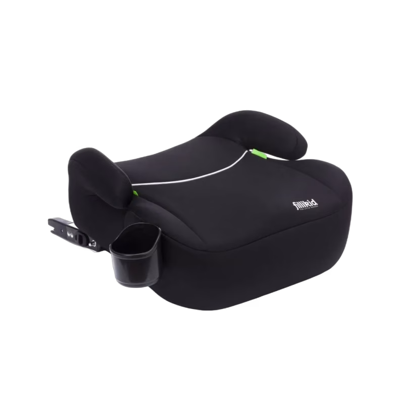 Fillikid I-Size Bälteskudde med Isofix (Svart)