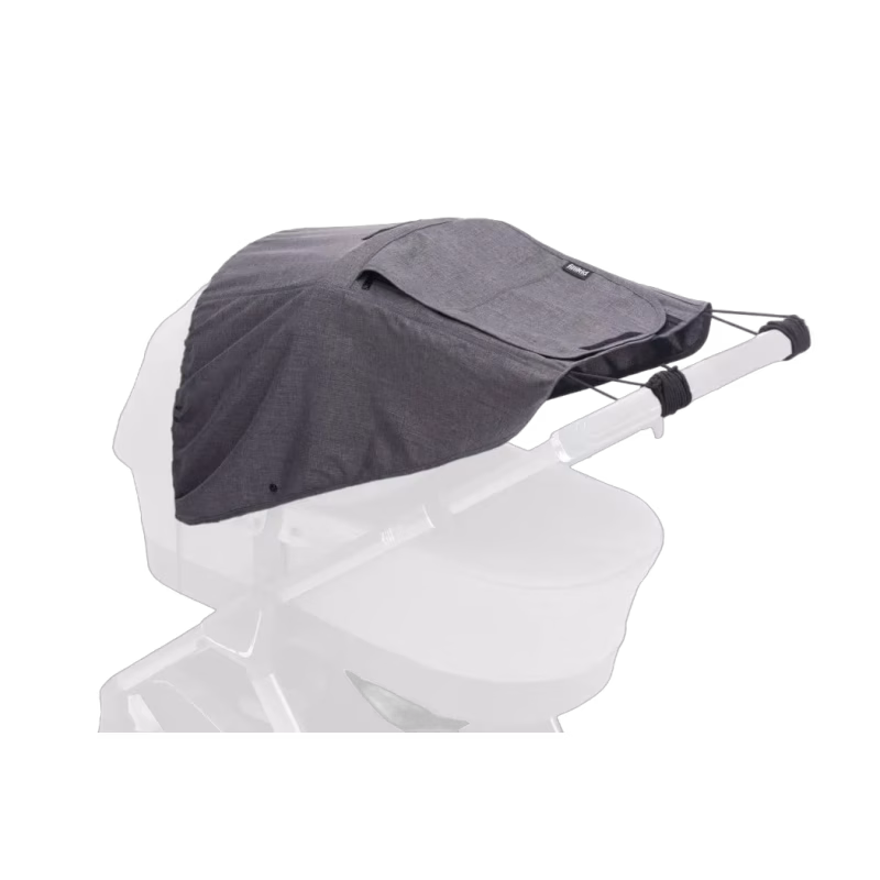 Fillikid Solskydd Deluxe för barnvagn (Grey melange)