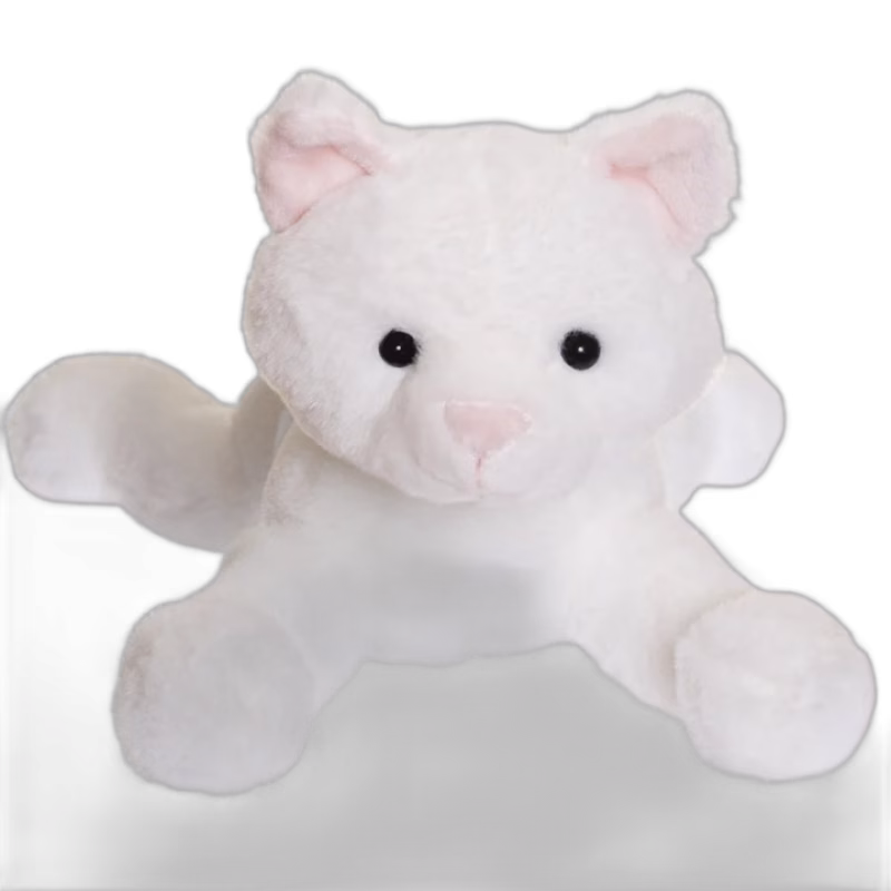 Fresh Kid Liggande Katt Vit