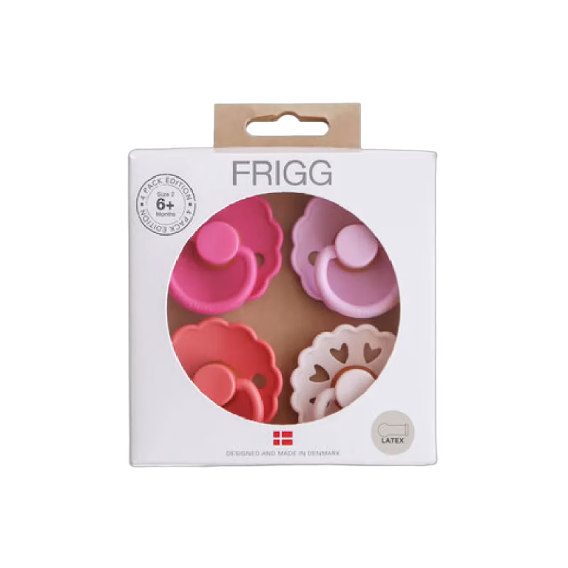 FRIGG Nappar Latex 4-pack Rosy Romance