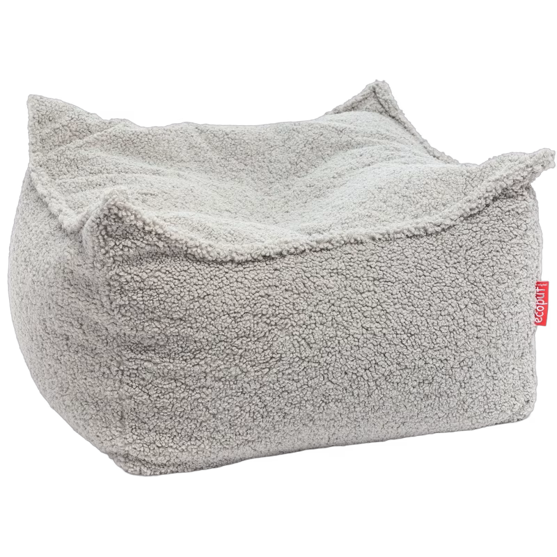 Furini Nila Sittpuff Bouclé, Grå
